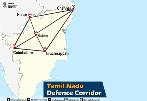 Big opportunities seen for MSMEs in five nodes of Tamil Nadu Defence Corridor