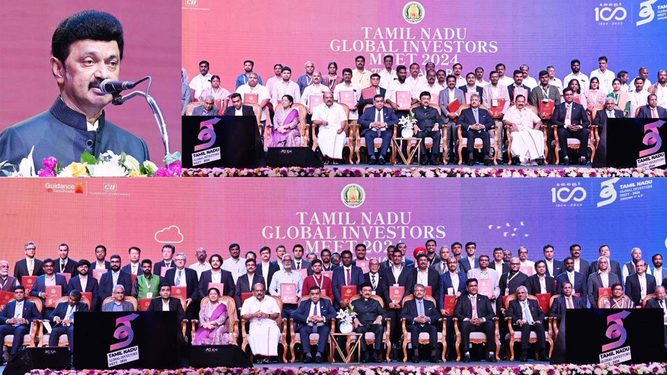 Tamil Nadu Secured Rs 6.64 Trillion Investments In Global Investors Meet's Final Day