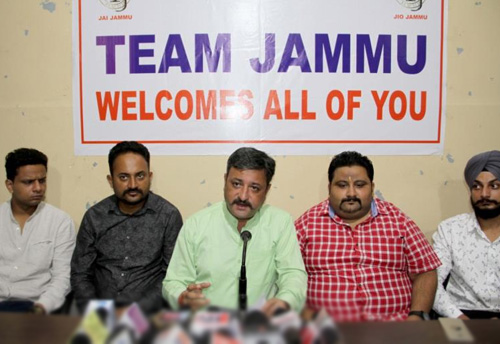 Team Jammu stresses on constitutional measures to protect jobs of locals and their cultural identity
