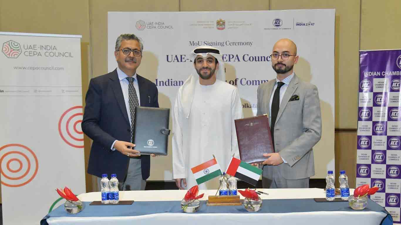 UAE-India CEPA Council Inks Deal with Indian Chamber of Commerce to Boost Ties