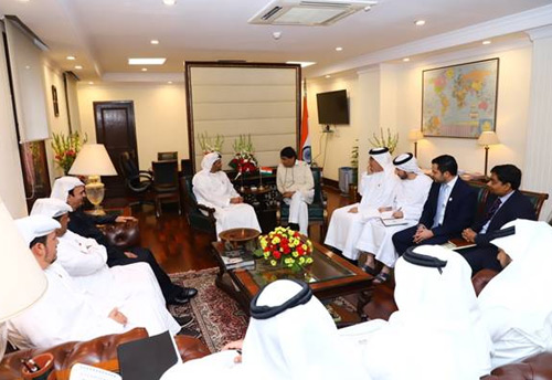 UAE delegation calls upon Industry Minister Prabhu, discussed cooperation in service sector - SMEs