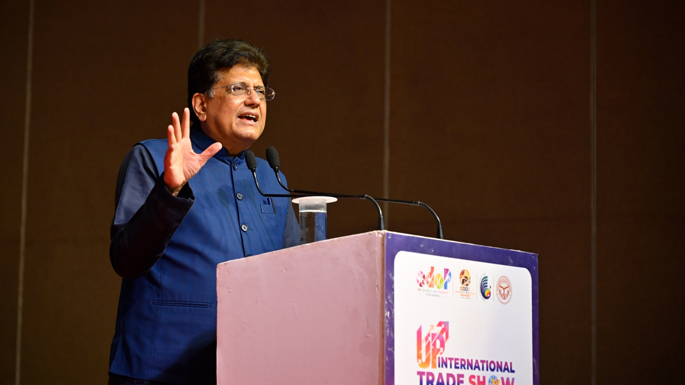 UP Targets 2.5-Fold Rise in Annual Exports to Rs 5 Lakh Crore by 2030: Piyush Goyal