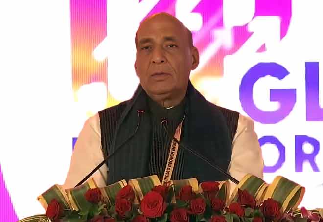 Defence Minister Rajnath Singh exhorts for robust investments in UP & Tamil Nadu Industrial Corridors
