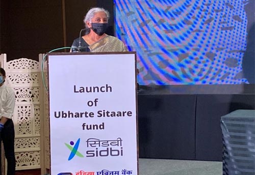 FM launches ‘Ubharte Sitaare Fund’ for export-oriented MSMEs
