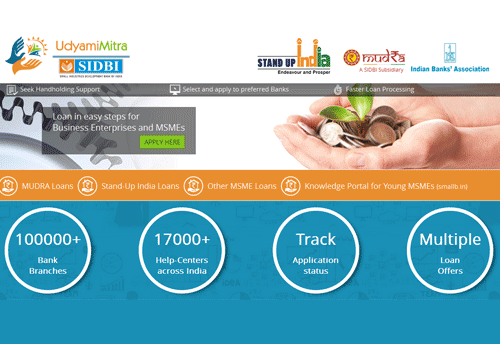 SIDBI launches ‘Udyami Mitra’ portal to improve accessibility of credit for MSMEs