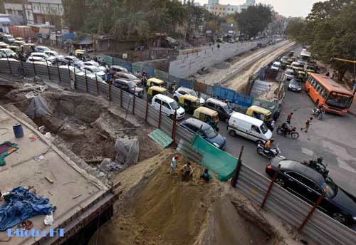 Traders & commuters to benefit as Ashram underpass ready for public access from March 22