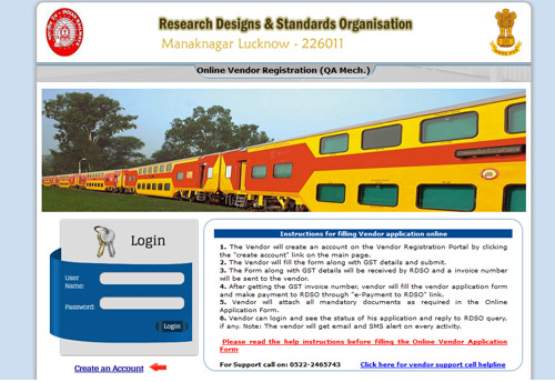 Railways roll out new online vendor registration system