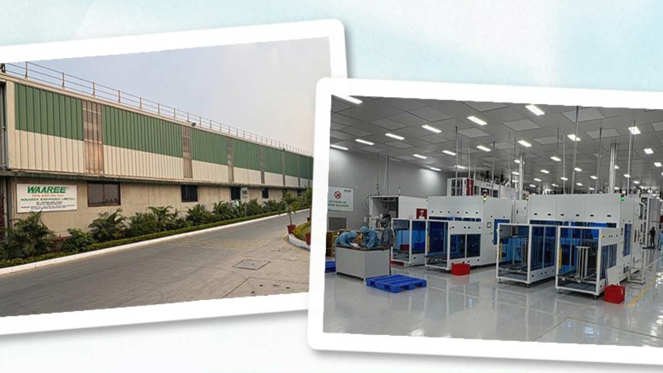 Waaree Energies Begins Trial Production at 5.4 GW Solar Cell Plant in Gujarat