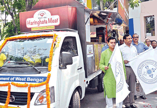 WBLDCL launches specially-designed vehicle - 'Meat on Wheelz'