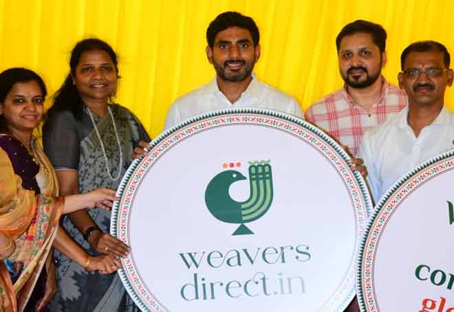 E-commerce portal launched for handloom weavers of Venkatagiri cluster in Andhra Pradesh