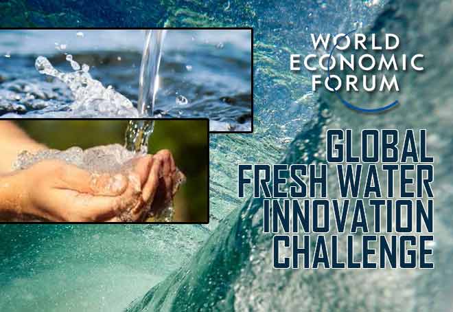 Global Freshwater Innovation Challenge launched by World Economic Forum