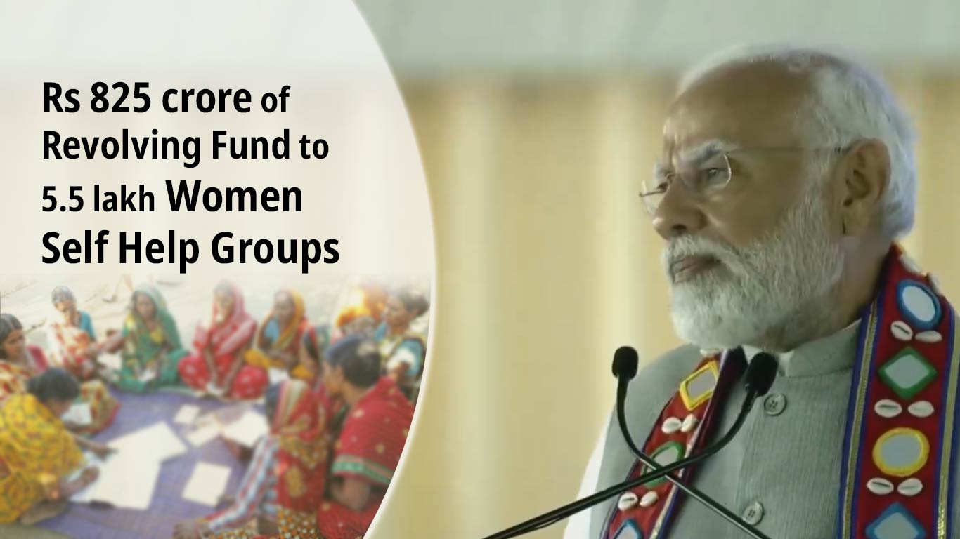 PM Modi Allocates Rs 825 Crore Revolving Fund to Women SHGs in Maharashtra