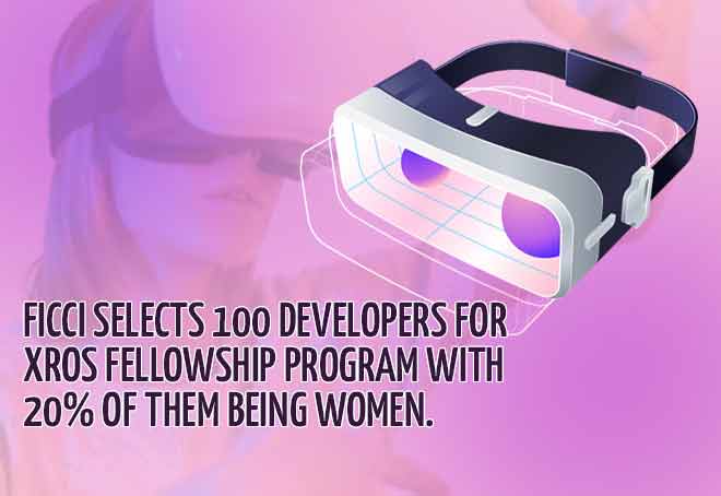 FICCI selects 100 developers for XROS Fellowship Program with 20% of them being women