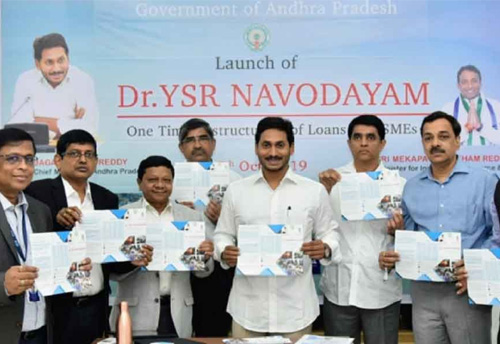 'YSR Navodayam scheme' launched for MSMEs in AP