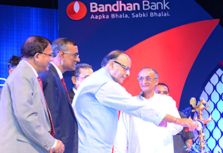 FM inaugurates Bandhan Bank; cautions it to keep its focus to serve weaker sections unchanged