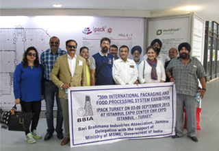 J&K MSMEs participate at international food processing expo in Istanbul