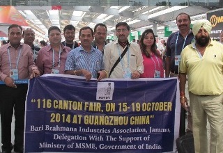Jammu industry explores biz opportunities at Canton Fair