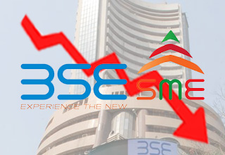 BSE SME trades in red, down by 1.08%, on Thursday noon
