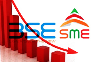BSE SME continues to trade in red on Wednesday morning 
