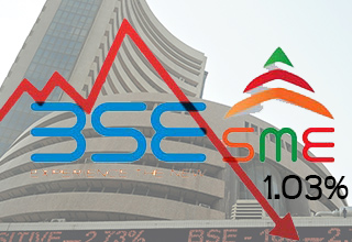 In line with Sensex, BSE SME also plunges 1.03%