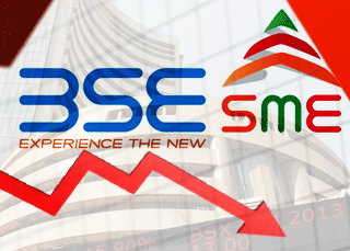 BSE SME trades in red on Monday morning as investors' sentiments remains low