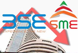 BSE SME closes in red; plunges by 1.30%