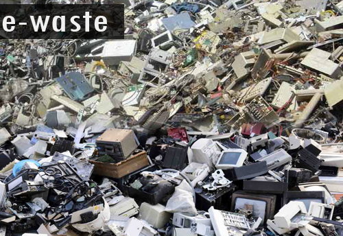 India’s e-waste to reach 30 lakhs MT/ yr by 2018; more than 70% contributed by govt, public & pvt industries