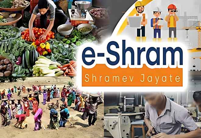 New feature gives eShram registered workers access to employment opportunities, skilling schemes