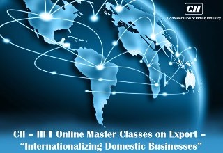 Online master classes on export 