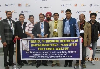 J&K industry represented at international packaging exhibition in Russia