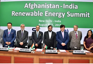 Afghan seeks international investors to explore opportunities in renewable energy sector