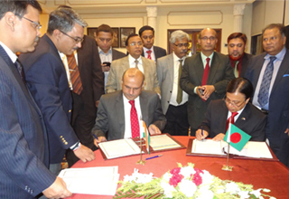 India & Bangladesh initial a draft MoU on passenger & cruise services on coastal & protocol route