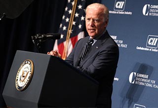 Together we transformed US-India bilateral relation into global partnership:  Joe Biden