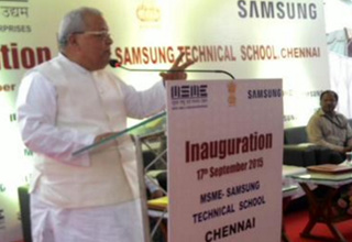 Kalraj Mishra inaugurates MSME Samsung Technical School in Chennai