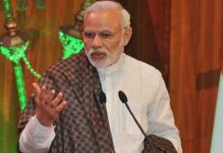 Modi projects India as a global manufacturing hub