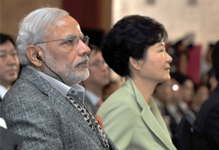 Modinomics and Korea's 3.0 economic plan can lift global economy: President Park