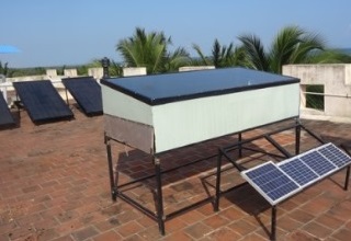 Solar powered driers to aid food processing units
