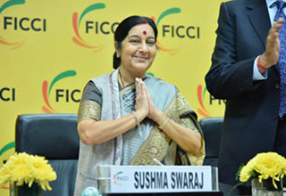 Diplomacy turns its focus on facilitating business transactions: Sushma Swaraj 